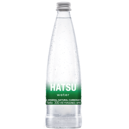 Agua con gas Hatsu