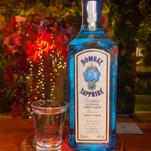 Shot de bombay saphire