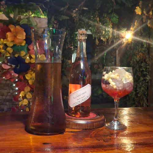Sangria Lambrusco rosado Medici Ermete
